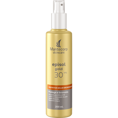 Protetor Solar e Bronzeador Corporal Episol Gold FPS 30 - 200ml