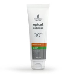 Protetor Solar Facial Episol Antiacne FPS 30 - 60ml